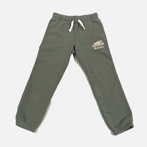 Roots Canada Sweatpants Youth Kids Size 10 Sage Green Joggers Track Pants  Great